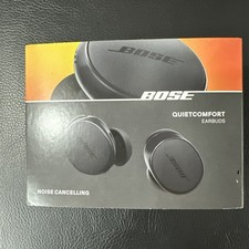 Bose - QuietComfort True Wireless Noise Cancelling In-Ear Earbuds - Black - NEW