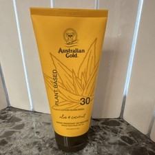 Australian Gold Plant-Based Sunscreen SPF 30 Aloe Coconut Broad Spectrum 6 fl oz