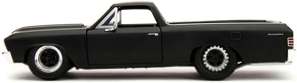 FAST FURIOUS Modello Auto 1967 CHEVROLET EL CAMINO Scala 1:24 Die Cast Jada - Immagine 4 di 4