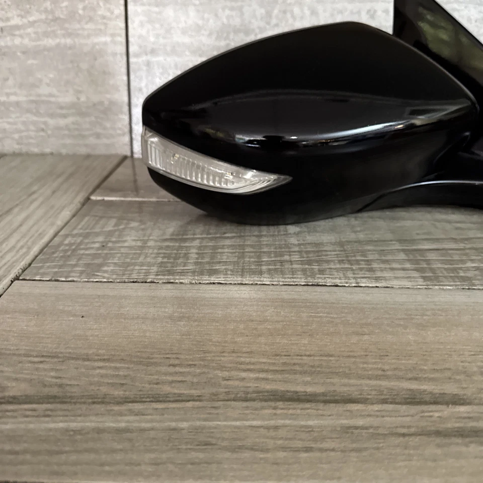 🇺🇸 2016-2020 Nissan Maxima Espelho Lateral Direito do Passageiro Preto Fabricante de Equipamento Original - Imagem 3 de 4