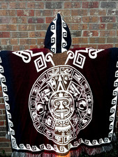 Authentic Aztec Calendar Poncho