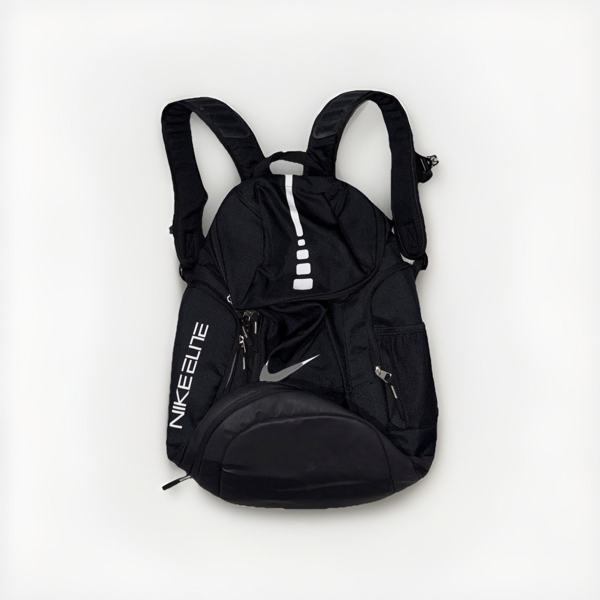 Nike Hoops Elite Max Air Tri-Zip Backpack - Black/White | eBay