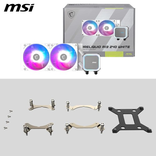 MSI Computers MAG CORELIQUID A13 240 WHITE A13 Series 240 WHITE - Afbeelding 6 van 7