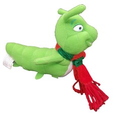 Disney Pixar A Bug's Life Heimlich Caterpillar Plush Stuffed Animal Scarf 7"