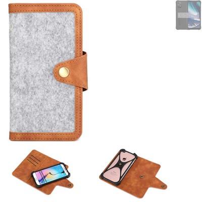 Schutz-Hülle für UMIDIGI Bison X20 Handyhülle, hellgrau