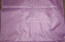 Moda Operandi Light Purple Zippered Garment Bag Hanger