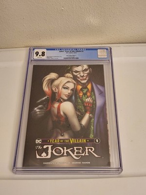 GRADED CGC 9.8 Joker: Year Of Villain #1 Paper Asylum Edition A Comic Book 2019