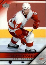 2005-06 Upper Deck #317 Mikael Samuelsson - HKY