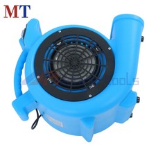 1/2 HP Carpet Dryer Fan 2200 CFM 2-Speed Air Blower Mover for Home Drying Blue 
