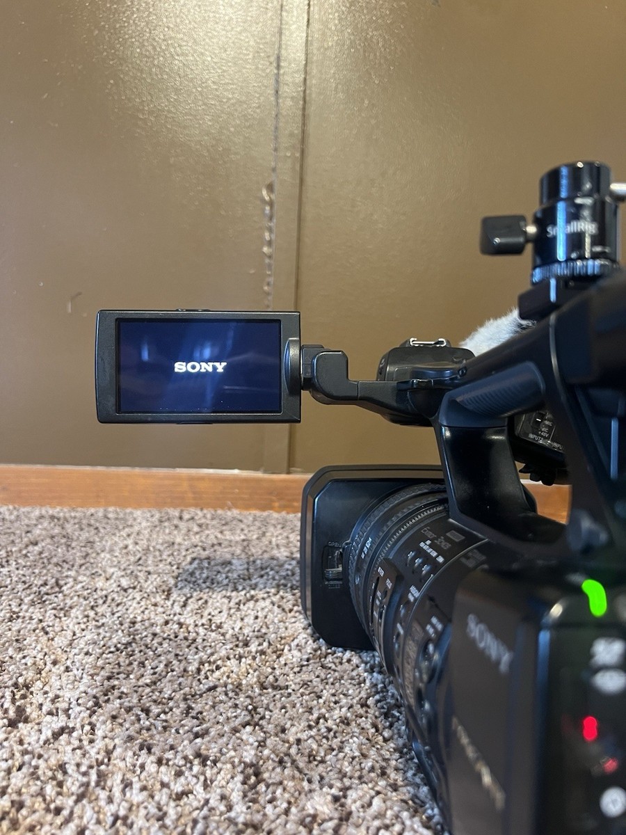 Sony Hxr-nx5r NXCAM Professional Camcorder With Built-in LED Light for sale  online | eBay