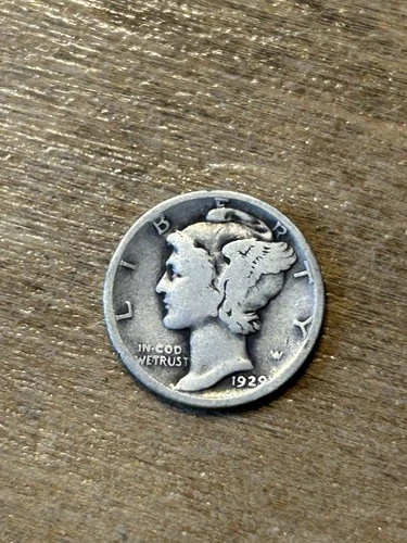 1929D Mercury Dime VG