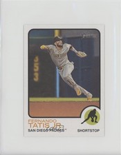 2022 Heritage Oversized Base 1973 Topps /1000 Fernando Tatis Jr #OB-FT 5n0