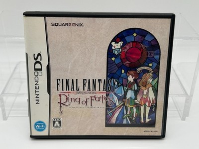 Final Fantasy Ring of Fates cib complete Nintendo DS JAPAN Ver