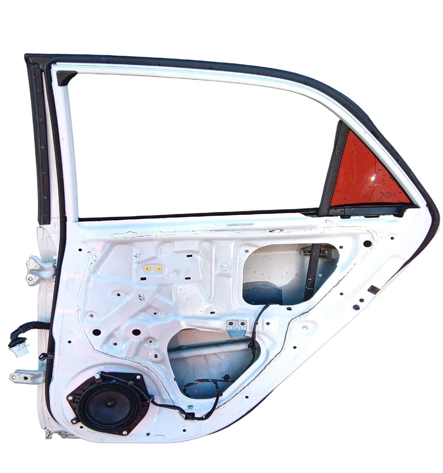 Kia Picanto 5 Door Hatchback 2014-2019 Door Bare (rear Driver Side) White  - Image 4 of 4