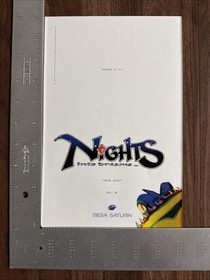 Nights Into Dreams Sega Saturn Vintage Video Game Print Ad Promo Art Retro 90s