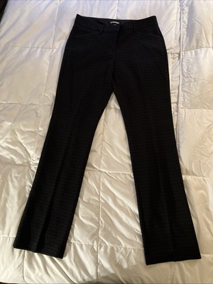 Express Editor Women 6R - Black With Pattern 