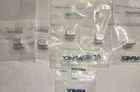 Five 1/2 troy oz  hand poured silver nuggets YPS and 1 gram silver bar Geiger