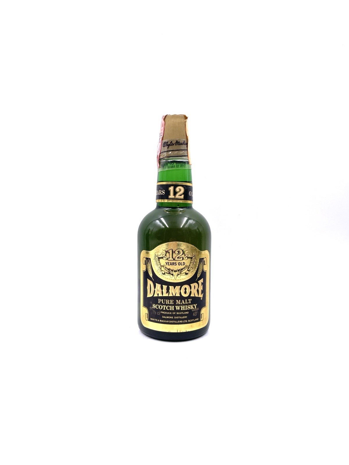 DALMORE - PURE MALT SCOTCH WHISKY 12 YO - 0,75L 43% - ANNI '70S