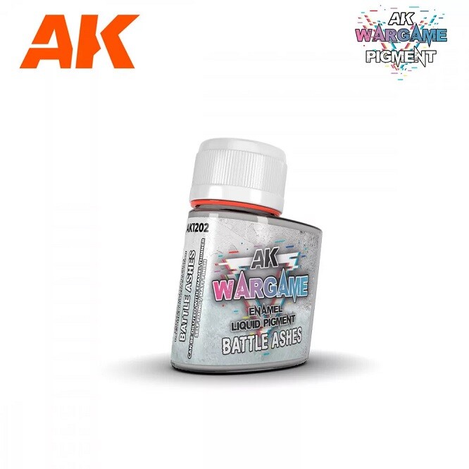 AK Interactive AK1202 - Wargame Battle Ashes 35 Ml - New