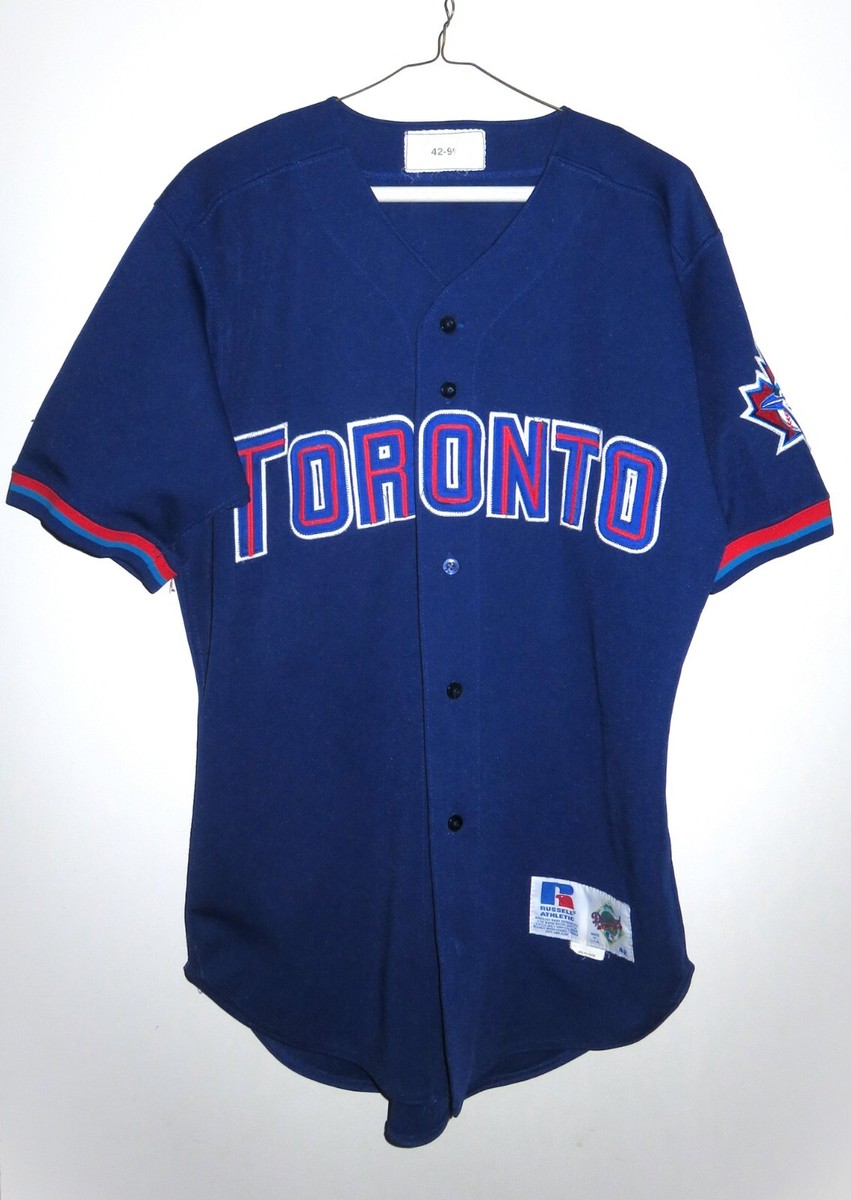 90's MLB カナダ製　ブルージェイズ ラッセル ユニフォーム Vintage 90s Russell Athletic Toronto Blue Jays MLB Baseball