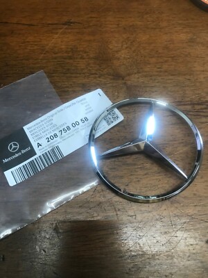 Genuine Mercedes Benz Trunk Star W208 W210 E320 E430 CLK320 CLK430 CLK55 