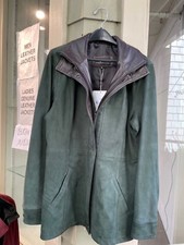 Remy Leather Ladies Double Collar Green Size Small List For $1,495