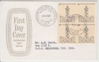 Stamp 1968 Macquarie Lighthouse 5c block of 4 on official Emblem cachet FDC