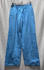Dickies Light Blue Size Small Elastic Waist Scrub Pants