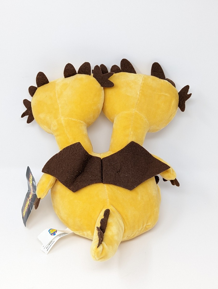 Ghiddy 2 Headed 13” Japanese Monster Mania Plush Yellow Dragon Ghiddy 2 Headed 13” Japanese Monster Mania Plush Yellow Dragon