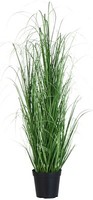 Kunstpflanze Im Topf Dekogras Dekopflanze Plastikpflanze Grasbusch GrüN 75 Cm