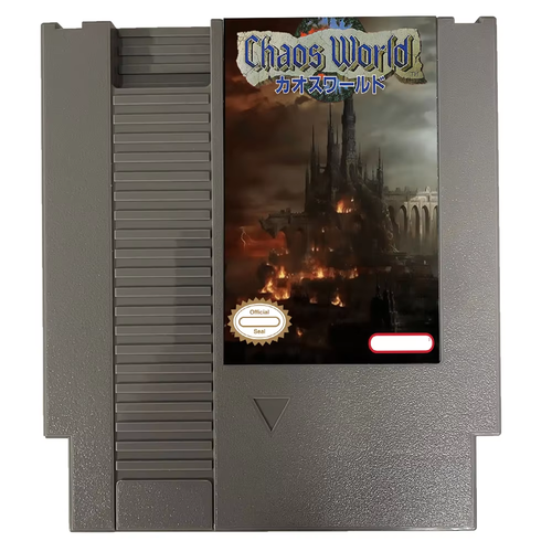 ๐ Chaos World NES Rom Cart 8 Bit Game Card Pal/NTSC USA for NES Console ๐ฎ