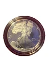 1989 -S American Eagle 1 oz Proof Silver Bullion Coin (w/Box & COA)