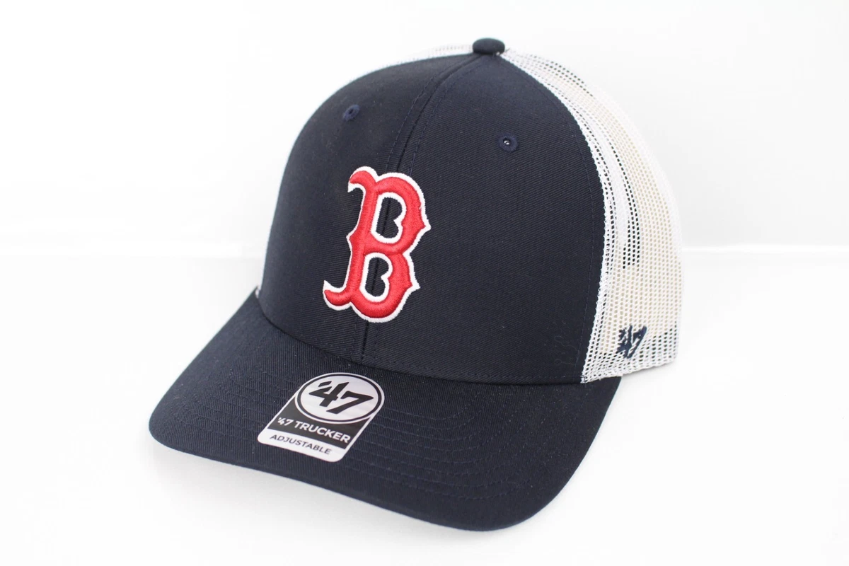 Boston Red Sox '47 Youth Vintage Team Logo Clean Up Adjustable Hat - Navy