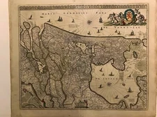 Holland/The Netherlands. Frederick De Wit. Original Map. Amsterdam 1680-90