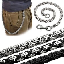 Edelstahl Hosenkette Schlüsselkette Biker Ke...