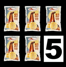 FERMFAST TURBO YEAST 5PK 48 HOUR DISTILLERS YEAST HOMEBREW ALCOHOL WHISKEY STILL