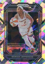 2023 Panini Prizm WNBA MORIAH JEFFERSON #76 CRACKED ICE PRIZM MERCURY