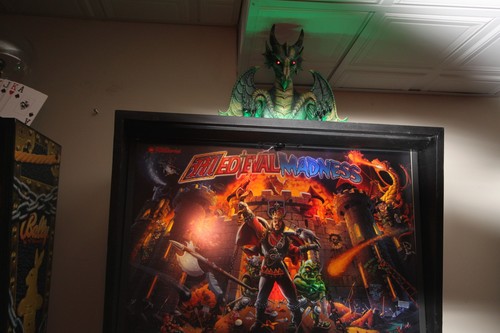 Williams/Chicago Gaming Medieval Madness, MM/MMr pinball machine Dragon Topper - Picture 5 of 9