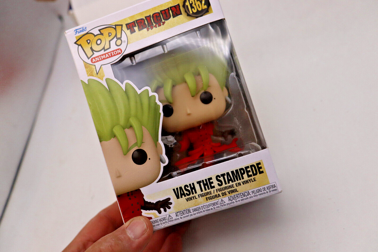 Funko Pop! Animation: Trigun - VASH The Stampede with Chase (Styles May  Vary)