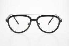 SEE EYEWEAR 7964 C1 Dark Gray Havana Matte Grey 52/17-145 mm Made in Japan