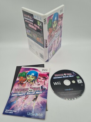MONSTER HIGH LABYRINTH-SKATEN | NINTENDO WII | OVP | PAL VERSION