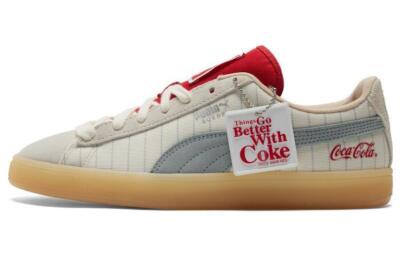 PUMA Suede x Coca-Cola Low Slate Pinstripes - 387049-01 New Size