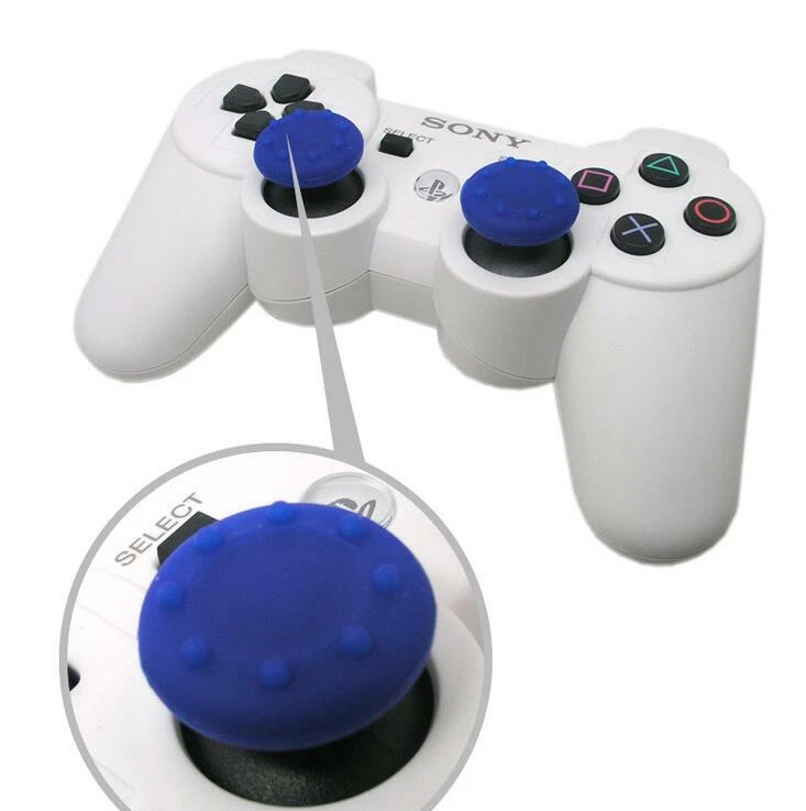 20X Controller Thumb Grips XBOX ONE SERIES S/X PS3/4 PS5 360 Dotted Rubber Pads - Image 4 of 4