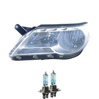 Halogen Scheinwerfer Frontscheinwerfer Rechts H7/ H7 FüR VW Tiguan Inkl. Lampen