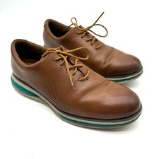 Cole Haan ZeroGrand Shoes Men's Size 8M Brown Leather Casual Sneakers 207902