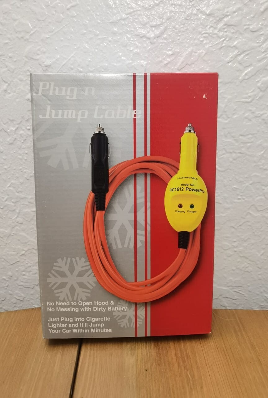 Cable Pic 1612 Plug N Jump 12 Ft