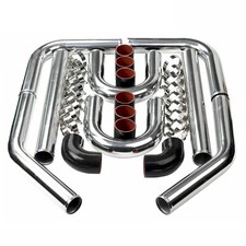 8 Pcs 3 Intercooler Piping Kit U Bend T-bolt Clamps Bkrd Silicone Couplers 8 Pcs 3 Intercooler Piping Kit U Bend T-bolt Clamps Bkrd Silicone Couplers