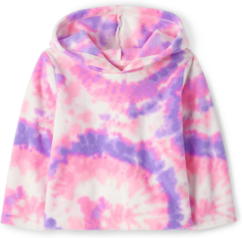 Baby Toddler Girl Warm Fleece Hooded Pullover