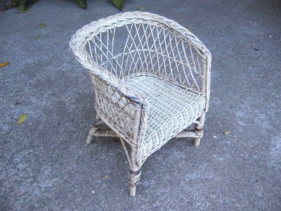 baby wicker chair