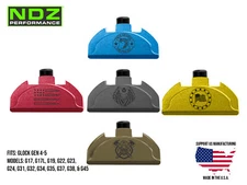 for Glock 17 19 Gen 4-5 Grip Frame Plug Insert Aluminum Black Engraved Trending